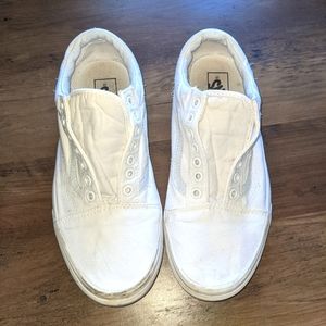 White Vans Size 9